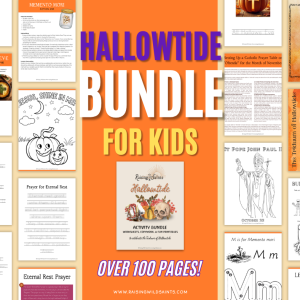 Hallowtide Printables for Kids