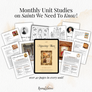 OCT KNOWING THEM monthly saint unit studies collage (2) unit study on St John Paul II